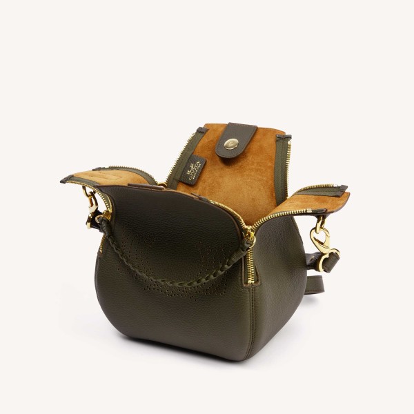 Borsa Plummy colore verde  - 3